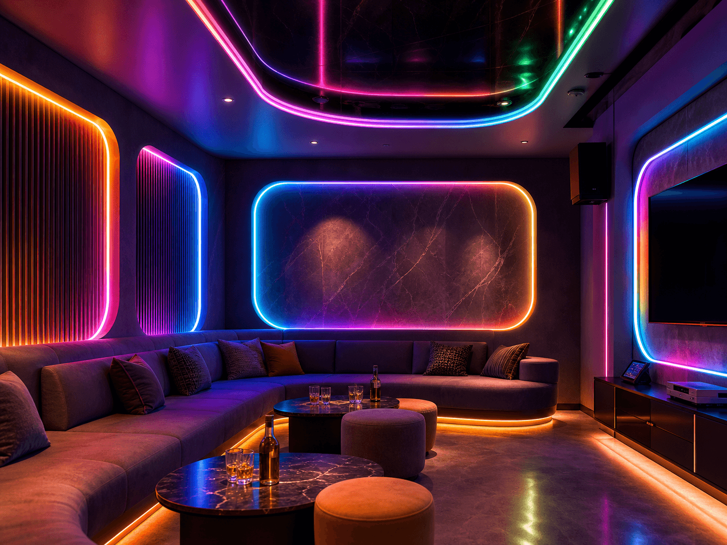 RGB Entertainment Neon Scene