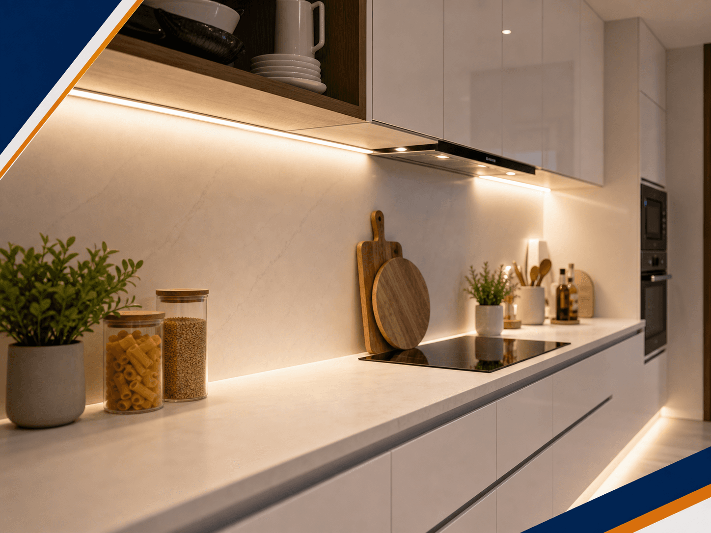 Kitchen Cabinet LED Strip Lighting