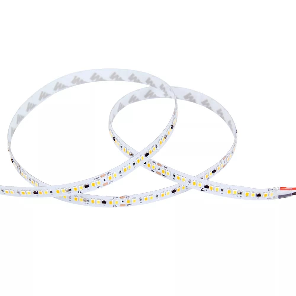 CCT tunable LED tape light - 120 LEDs/m / 8mm / DC24V / 0~14.4w/meter