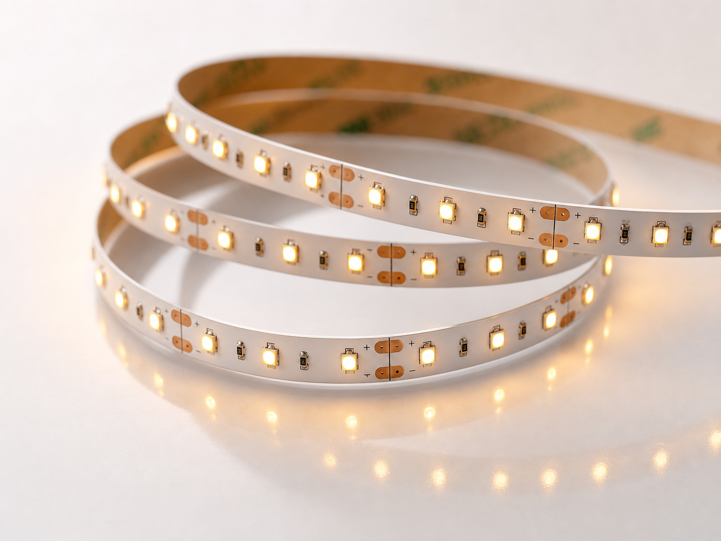 DL-S2835L60V12 SMD2835 LED strip light - 60 LEDs/m / 8mm / DC12V / 7.2w/meter