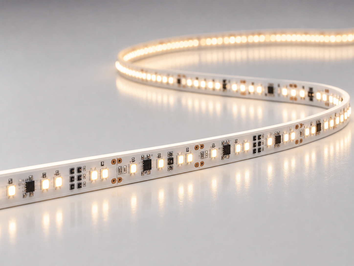 DL-S2835L72C48 CC (external IC) LED strip light - 72 LEDs/m / 10mm / DC48V / 5.8w/meter