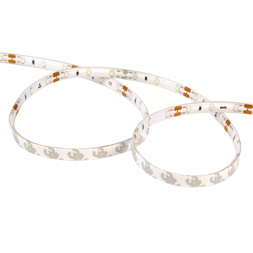 DL-S3528L60V12B0IP55 SMD3528 LED strip light - 60 LEDs/m / 8mm / 4.8w/meter / IP20, IP55, IP65, IP66, IP67