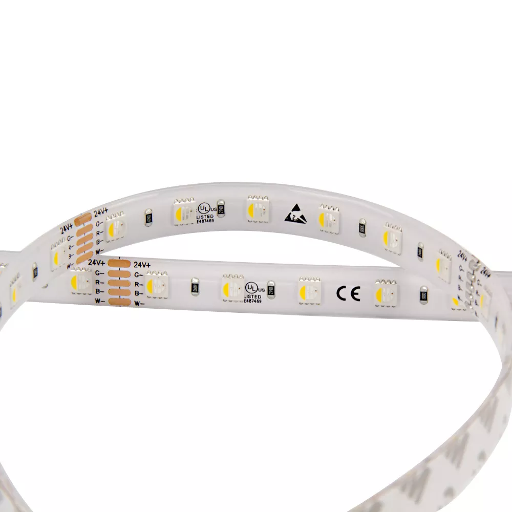 DL-S5050M60V24RGBWW30K0IP55 SMD5050 LED tape light - 60 LEDs/m / 12mm / 19.2w/meter / IP20, IP55, IP65, IP66, IP67